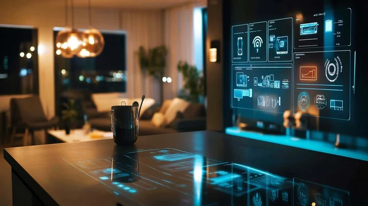 Futuristic smart home control